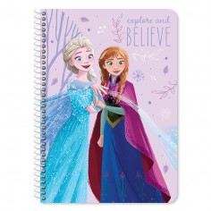 Τετράδιο Β5 Σπιράλ 2 Θεμάτων 60 Φύλλων Frozen 25x17cm 2