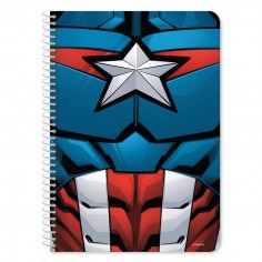 Τετράδιο Β5 Σπιράλ 2 Θεμάτων 60 Φύλλων Avengers 25x17cm 2