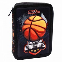 Κασετίνα Γεμάτη 3D Basketball Champions Must 584585