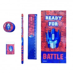 Σετ 5τμχ Είδη Σχολείου Transformers 2
