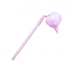 Στυλό με Μπρελόκ Pom Pom Παγωτό 2