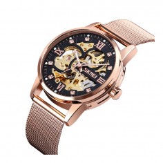 Ρολόι Χειρός Αυτόματο Skmei 9199RG 2