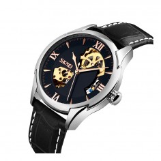 Ρολόι Χειρός Αυτόματο Skmei 9223SIBK 2