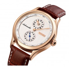 Ρολόι Χειρός Αυτόματο Skmei 9238RGWT 2