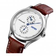 Ρολόι Χειρός Αυτόματο Skmei 9238SIWT 2