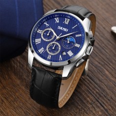 Ρολόι Χειρός Αναλογικό Skmei 9260BΚΒU 2