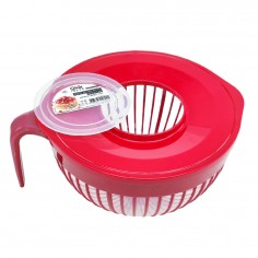 Μπολ Ανάμειξης με Καπάκι & Χερούλι Qlux 21,5cm 2