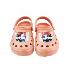 Παντόφλες Καλοκαιρινές Τύπου Crocs για Κορίτσια Minnie Mouse Σομόν Arditex 2