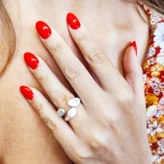 Δαχτυλίδι Επάργυρο Σχέδιο Κλαδιά 2