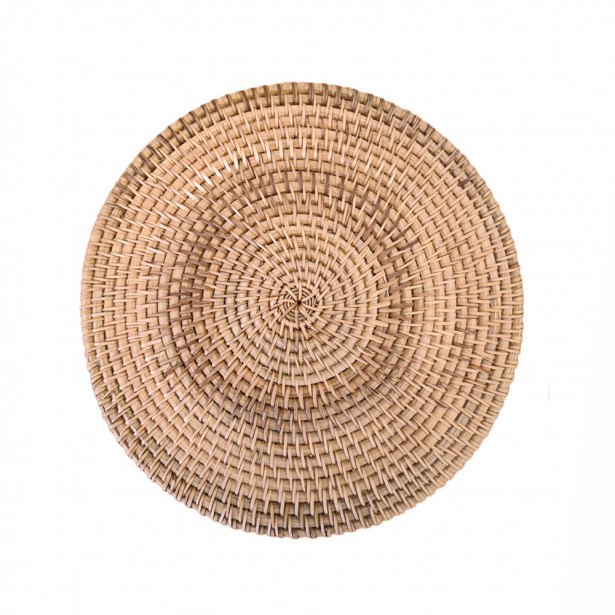 Δίσκος Rattan Διακοσμητικός 28cm