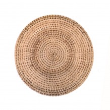 Δίσκος Rattan Διακοσμητικός 28cm