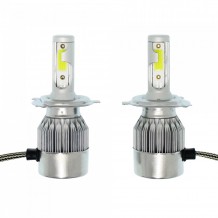 Σετ 2τμχ Λάμπες Αυτοκινήτου LED H4 Headlight C6 2x36W