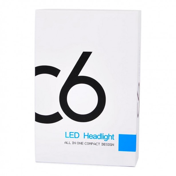 Σετ 2τμχ Λάμπες Αυτοκινήτου LED H7 Headlight C6...