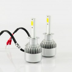Σετ 2τμχ Λάμπες Αυτοκινήτου LED H8/H9/H11 Headlight C6 2x36W 2