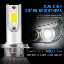 Σετ 2τμχ Λάμπες Αυτοκινήτου LED H8/H9/H11 Headlight C6 2x36W