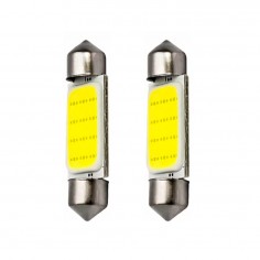 Σετ 2τμχ Λάμπες Αυτοκινήτου LED 12SMD C5W C10 COB 39mm 2