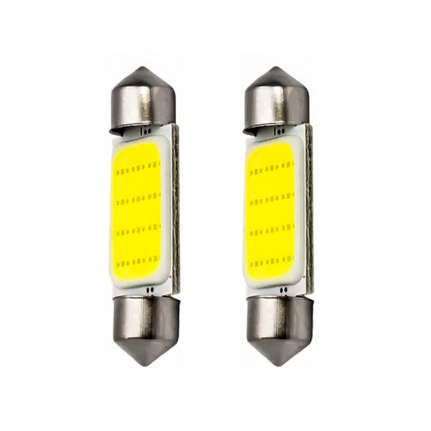 Σετ 2τμχ Λάμπες Αυτοκινήτου LED 12SMD C5W C10...