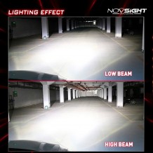 Σετ 2τμχ Λάμπες Αυτοκινήτου LED H7 Headlight Novsight 2x30W