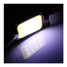 Σετ 2τμχ Λάμπες Αυτοκινήτου LED 12SMD C5W C10 COB 39mm