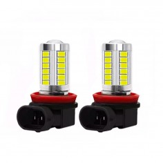 Σετ 2τμχ Λάμπες Αυτοκινήτου LED 33SMD H8 5630 2