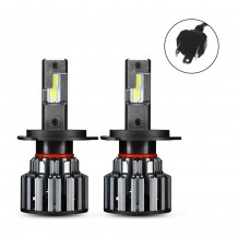 Σετ 2τμχ Λάμπες Αυτοκινήτου LED H4 Headlight Novsight 2x35W