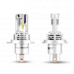 Σετ 2τμχ Λάμπες Αυτοκινήτου LED H4 Headlight Novsight 2x27,5W 2