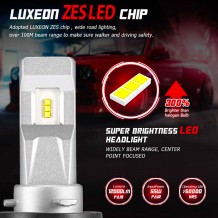 Σετ 2τμχ Λάμπες Αυτοκινήτου LED H11 Headlight Novsight 2x27,5W