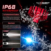 Σετ 2τμχ Λάμπες Αυτοκινήτου LED H1 Headlight Novsight 2x30W