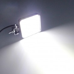 Προβολέας Αυτοκινήτου 16 LED Τετράγωνος Super Power 48W 2