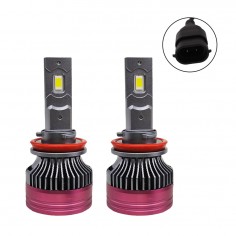 Σετ 2τμχ Λάμπες Αυτοκινήτου LED HB/H11/H16 Headlight 85W 2