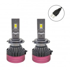 Σετ 2τμχ Λάμπες Αυτοκινήτου LED H7 Headlight 85W 2