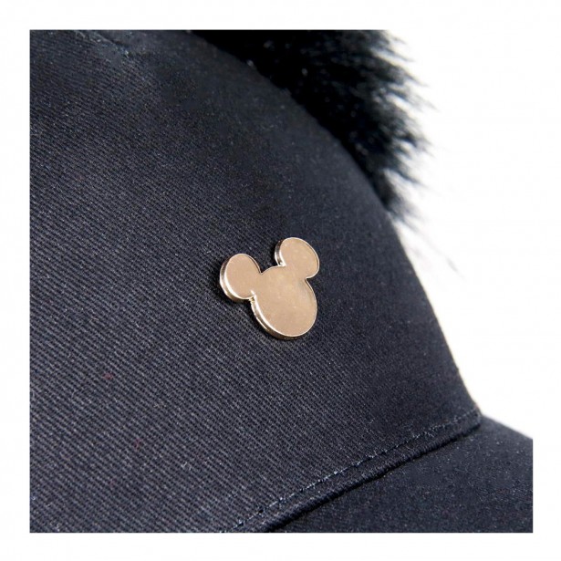 Καπέλο Jockey Mickey Mouse με Pom Pom Μαύρο...