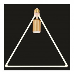 Φωτιστικό Λάμπα Led Τρίγωνη E27 Eurolamp 147-78722 2