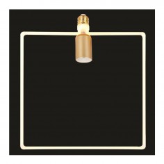 Φωτιστικό Λάμπα Led Τετράγωνη E27 Eurolamp 147-78721 2