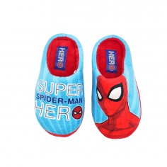 Παντόφλες Χειμερινές για Αγόρια Γαλάζιες Spiderman Marvel Arditex 2
