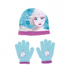 Σετ 2τμχ Σκουφάκι με Γάντια Frozen Disney Arditex 2
