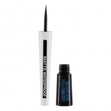 Eyeliner Υγρό Μαύρο Gel Satin Lasting Drama 01 Maybelline 6ml