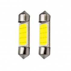 Σετ 2τμχ Λάμπες Αυτοκινήτου LED 12SMD C5W C10 COB 36mm 2