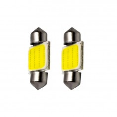Σετ 2τμχ Λάμπες Αυτοκινήτου LED 12SMD C5W C10 COB 31mm 2