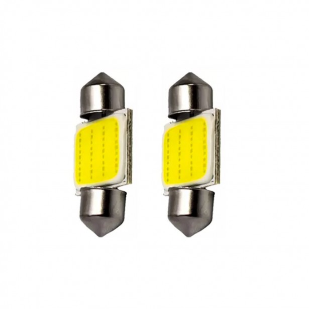 Σετ 2τμχ Λάμπες Αυτοκινήτου LED 12SMD C5W C10...