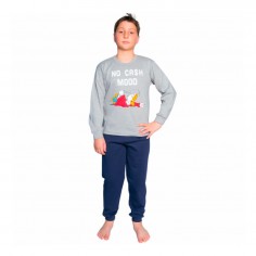 Πιτζάμα Παιδική Βαμβακερή Σκρουτζ Nina Club 704 2