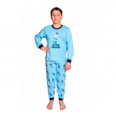 Πιτζάμα Παιδική Βαμβακερή Αστροναύτης Nina Club 141 2