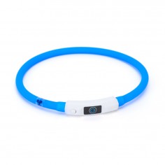 Περιλαίμιο Σκύλου Led Eπαναφορτιζόμενο Nobleza 1x70cm 2