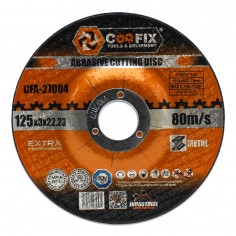 Δίσκος Κοπής Μετάλλου Coofix CFA-27004 125mm