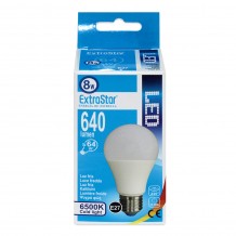 Λάμπα LED Ψυχρό Λευκό A60 E27 Extrastar 8W