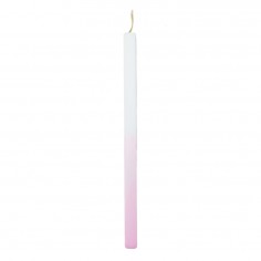 Λαμπάδα Πασχαλινή Αρωματική Δίχρωμη με Δεντράκια 2