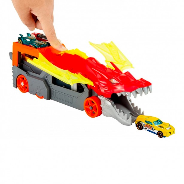 Νταλίκα Δράκος Hot Wheels Dragon Launch...