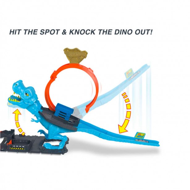 Πίστα Hot Wheels Δεινόσαυρος T-Rex Mattel HKX42