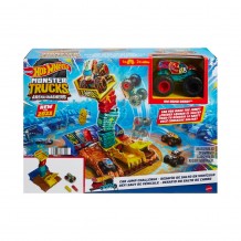 Σετ Παιχνιδιού Hot Wheels Monster Trucks Arena Smashers Car Jump Challenge Mattel HNB92