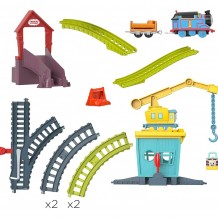 Πίστα & Σταθμός Επισκευών με την Κάρλι & τη Σάντι Thomas & Friends Fisher-Price HDY58